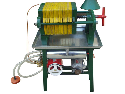 帶電加熱板框濾油機(jī)